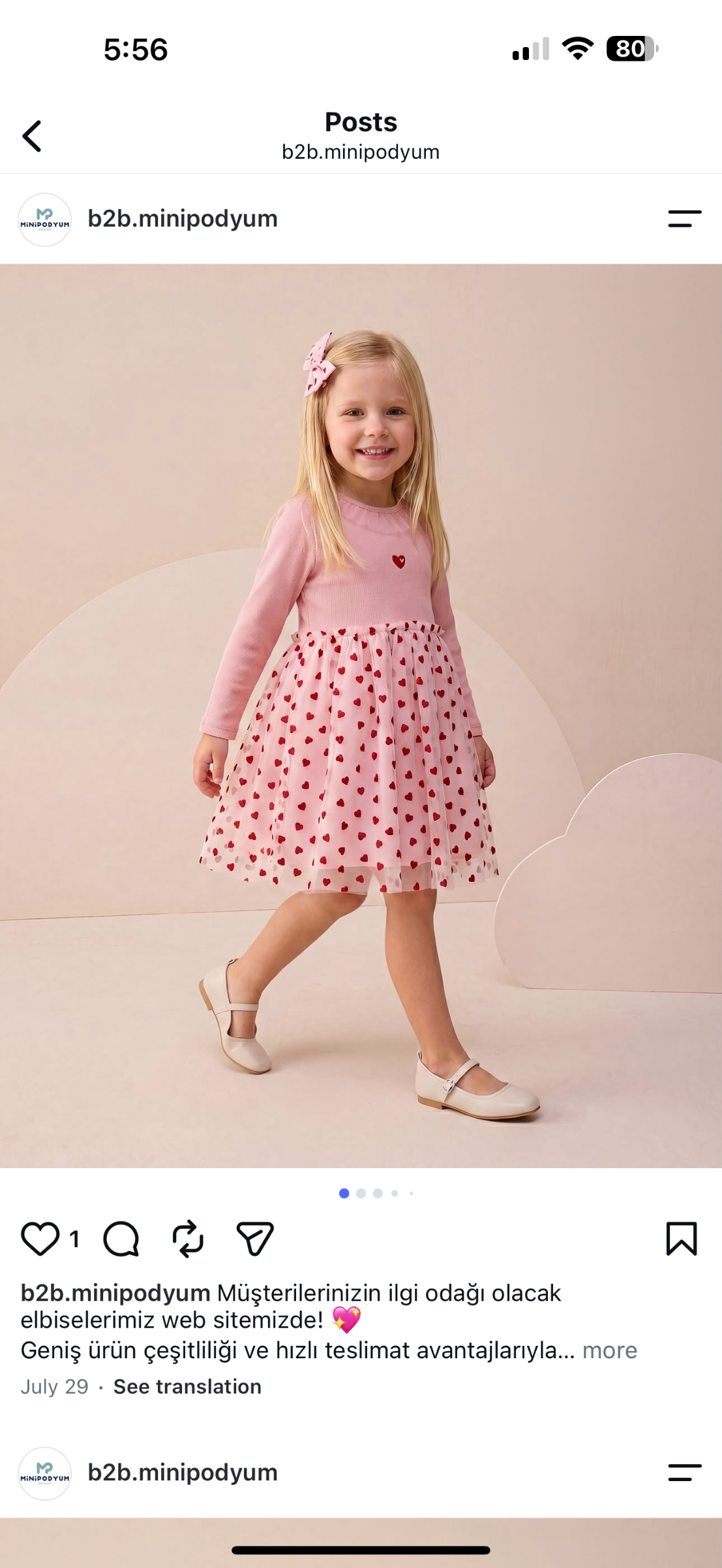 Heart dress 