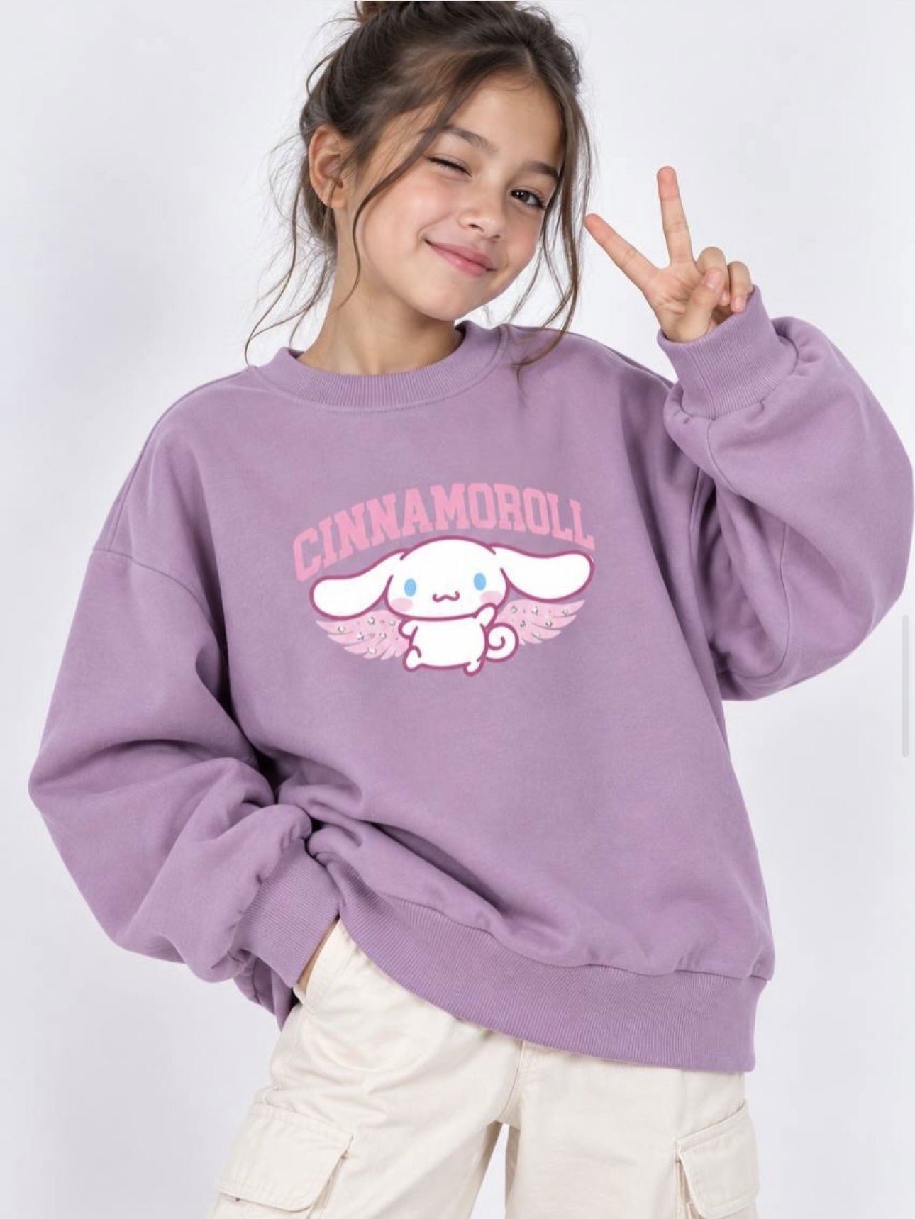 Cinnamon roll sweatshirt 