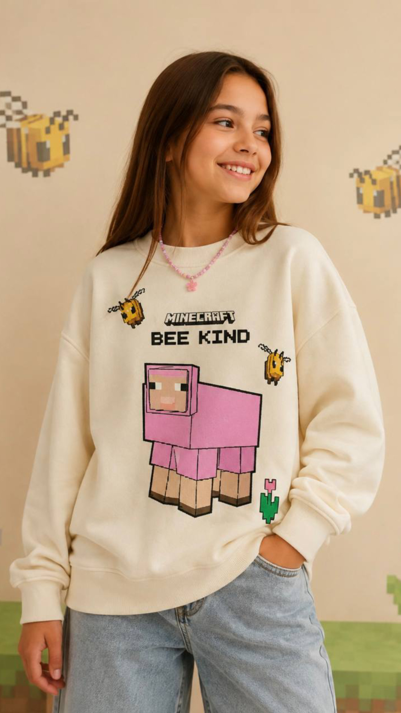 Minecraft sweatshirt 
