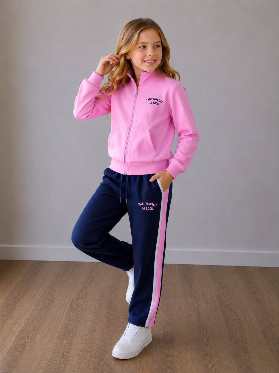 Pink navy set
