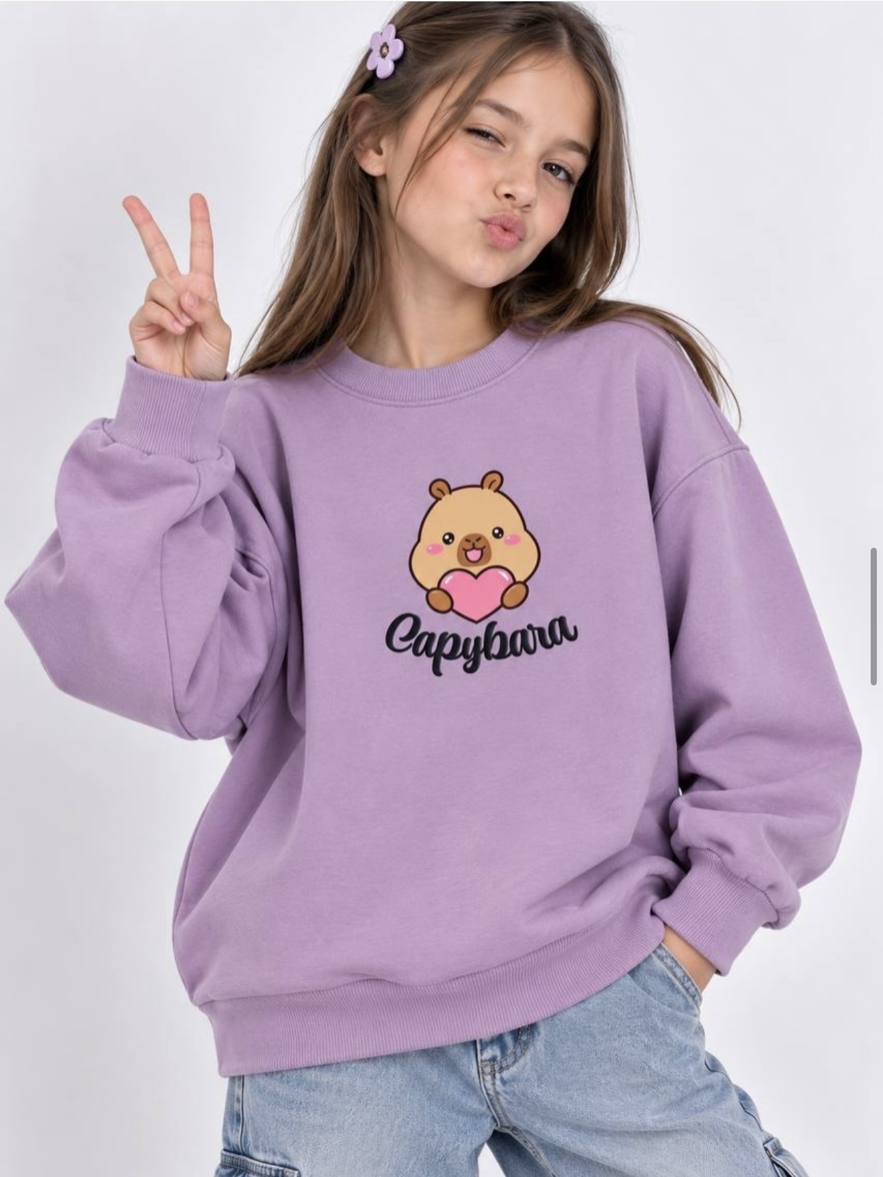 Capybara sweatshirt 