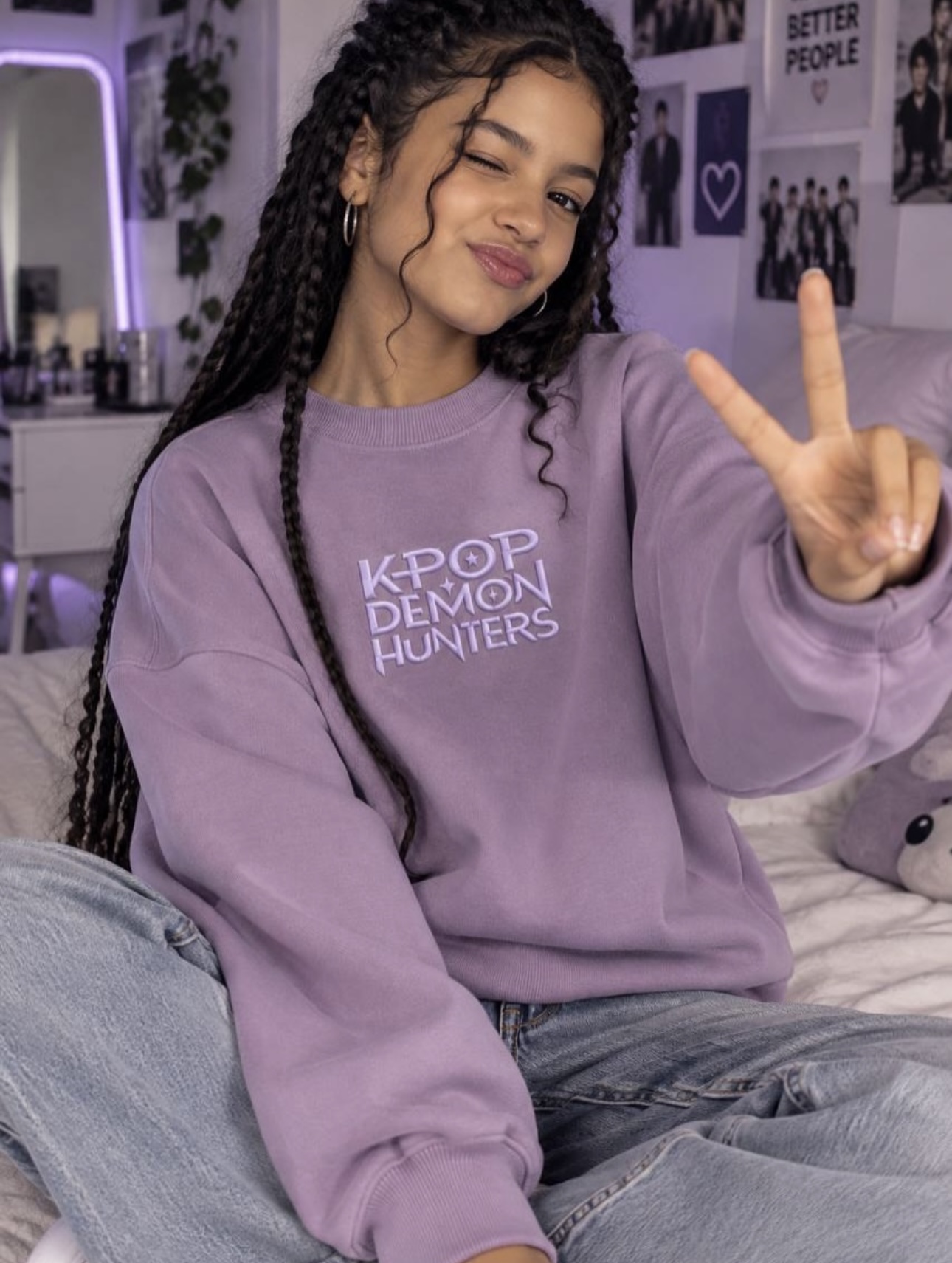 Huntrix K-pop sweatshirt 