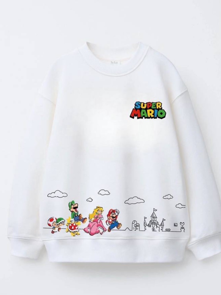 Super Mario sweatshirt